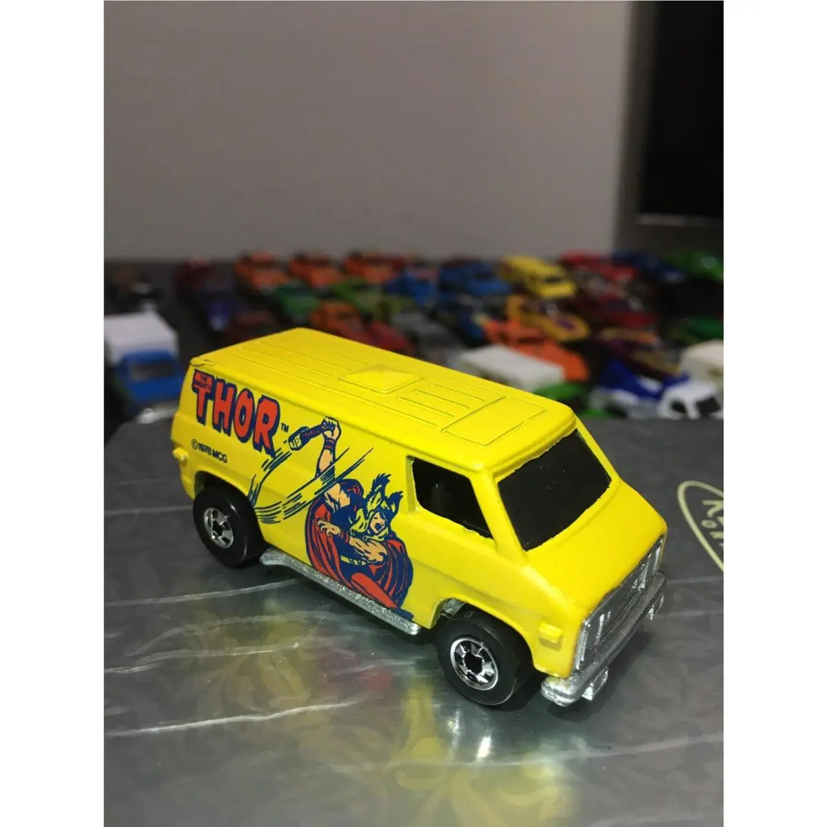 1977 Hot Wheels Thor Super Van The Heroes Mint Yellow
