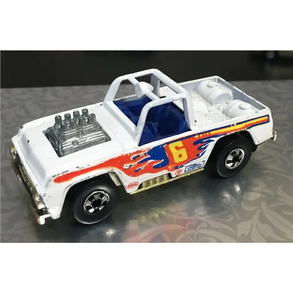 ⭐ 1973 Hot Wheels Flying Baja Bruiser Beautiful White
