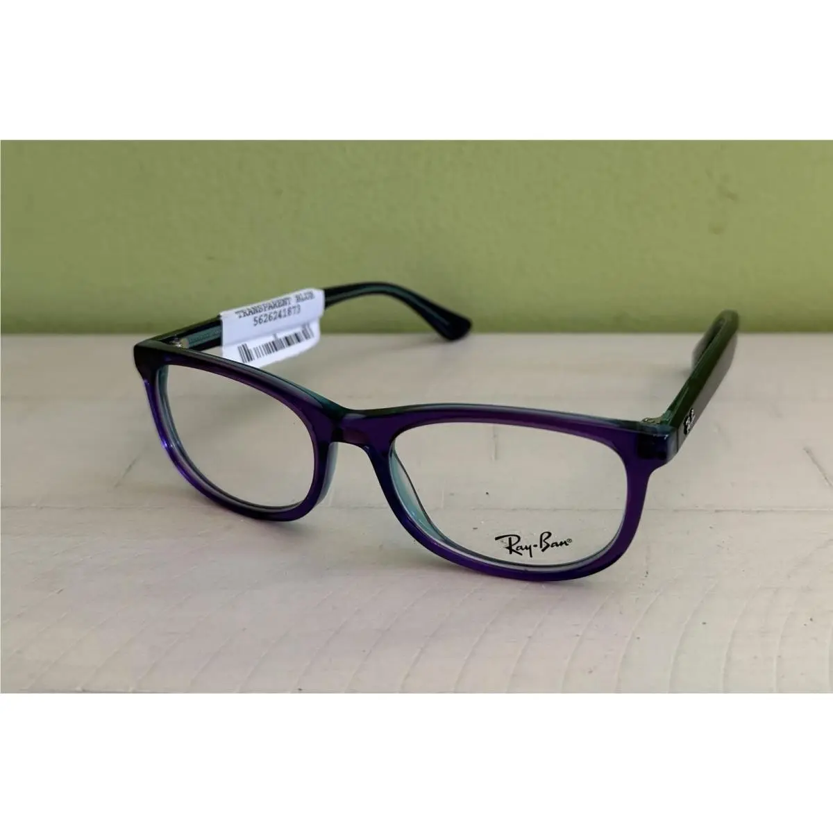 Ray Ban Youth RY1642 Eyeglass Frames 48-16-135 Transparent Blue