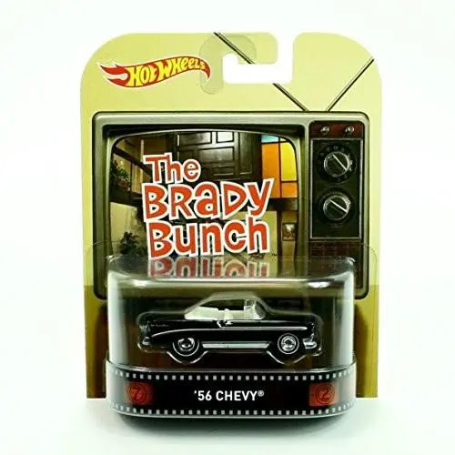 1956 Chevy The Brady Bunch Hot Wheels 2015 Retro Series 1/64 Die Cast Vehicle