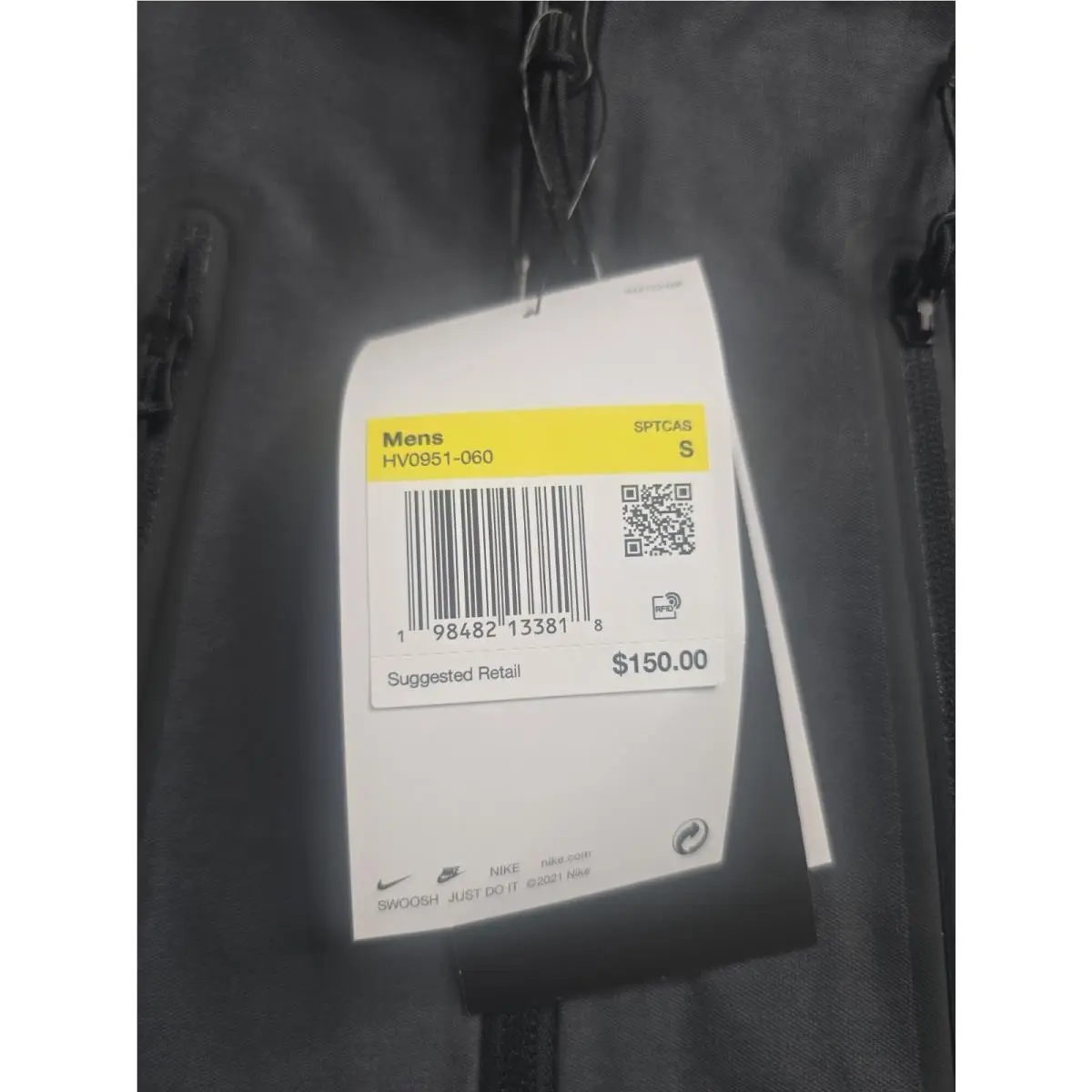 Nike clothing - Nike Tech Fleece Windrunner - Tech Fleece Windrunner - HV0951-010 - Black 3