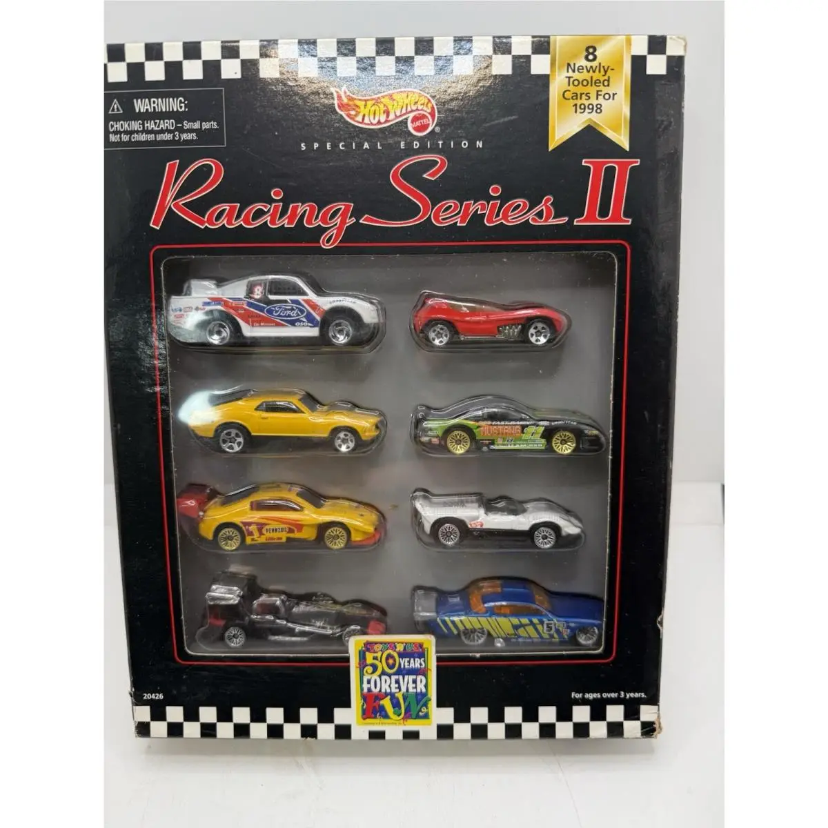 Hot Wheels Racing Series 2 Special Edition Toy`s-r-us 50 Years Set