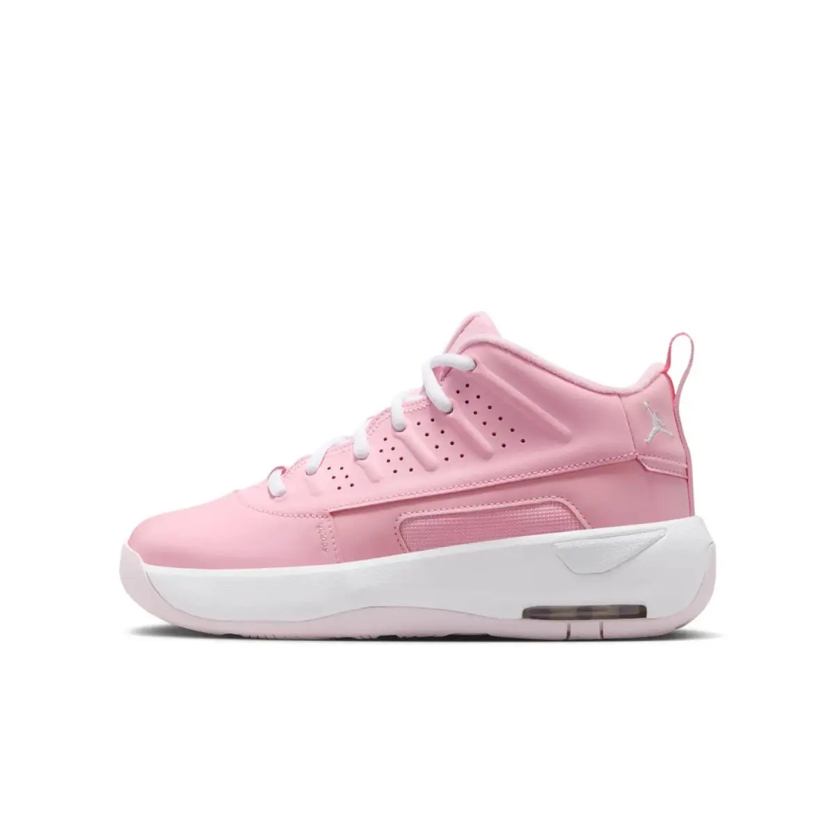Nike Jordan Max Aura 7 GS Pink White Basketball Shoes Youth 6.5 / Women`s 8