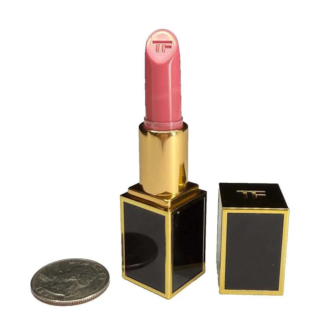 Tom Ford Lip Color Rouge A Levres 1W Johnny Travel Size In White Box