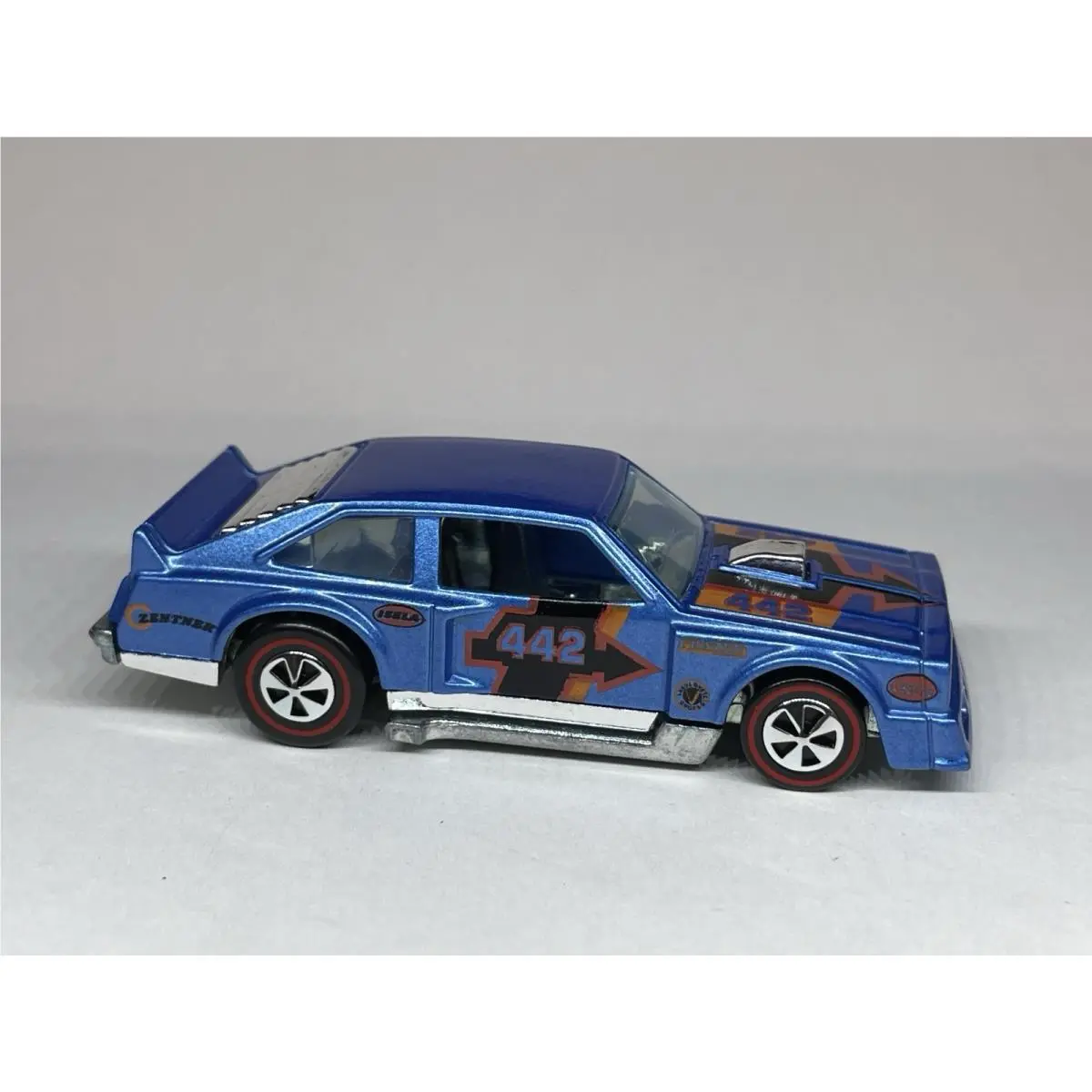 Hot Wheels 442 Much Blue Oldsmobile - Custom Made - Redline