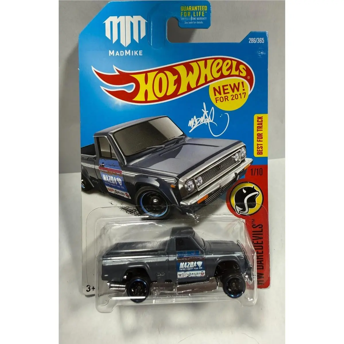 Hot Wheels Mazda Repu Factory Error 1 of a Kind