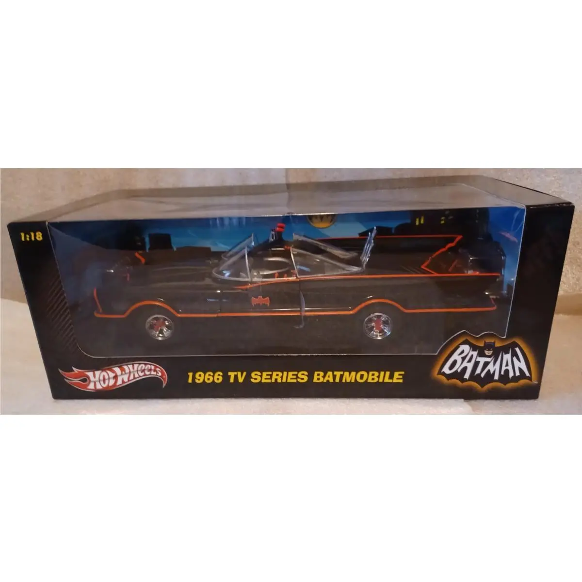 2011 Hot Wheels 1966 TV Series Batmobile 1:18