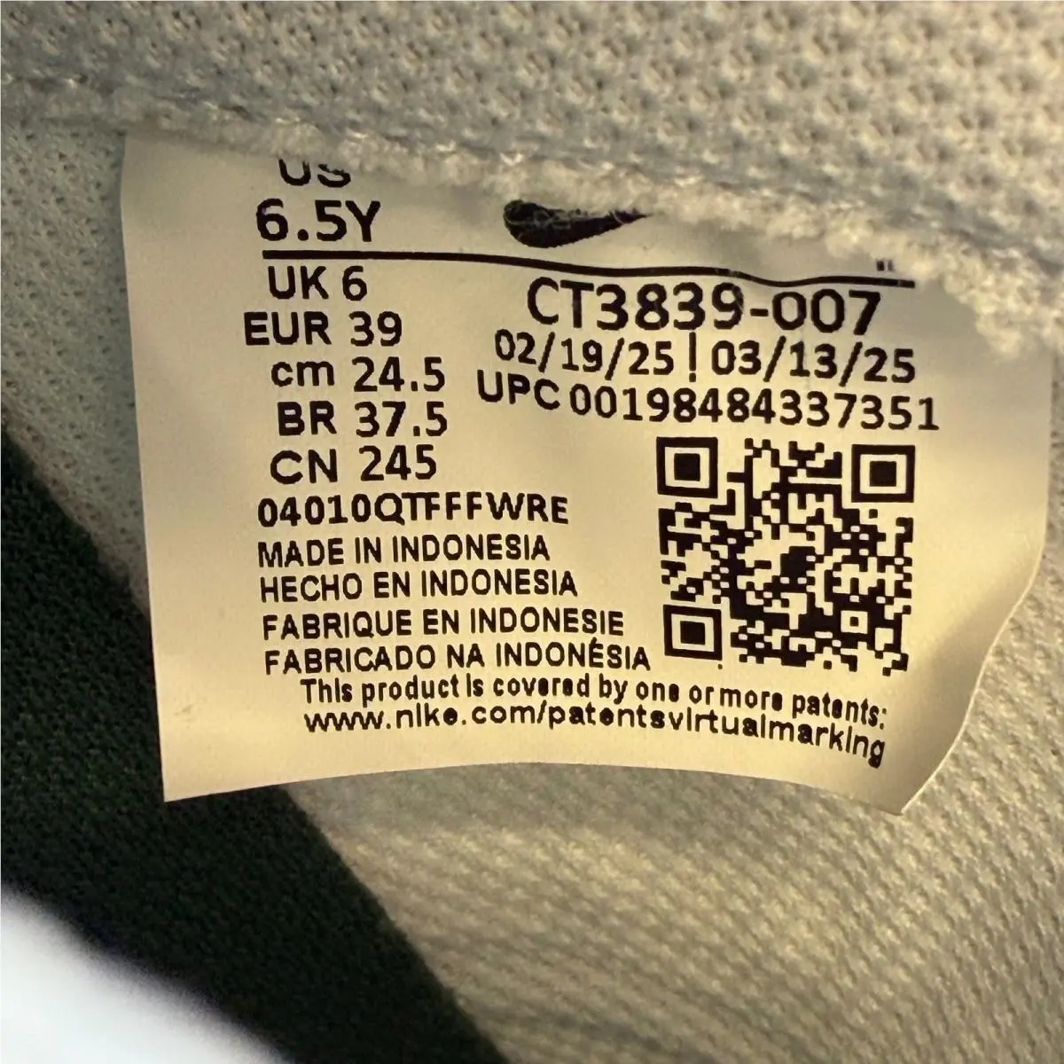 Nike shoes - Nike Air Force 1 Low - White 5