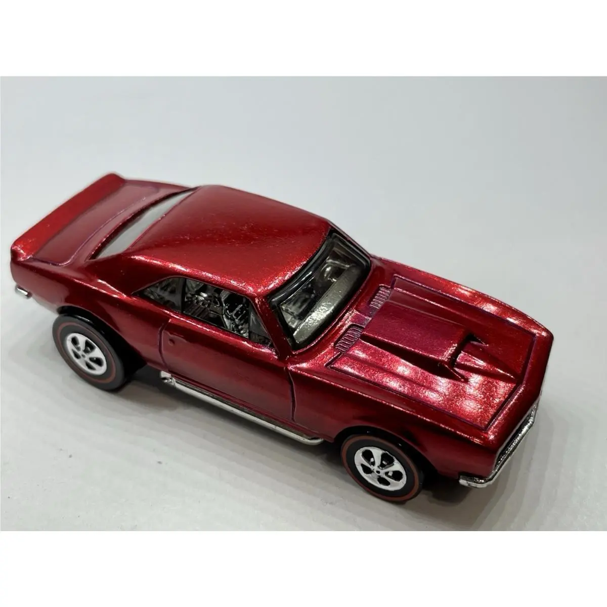 Custom Made Prototype Redline Spectraflame Red Hot Wheels 67 Chevy Camaro