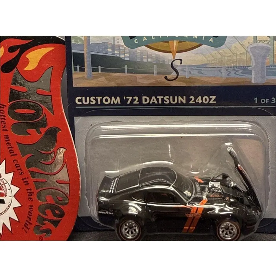 Hot Wheels 35th Convention Custom 72 Datsun 240Z 05232/06200 In Protector