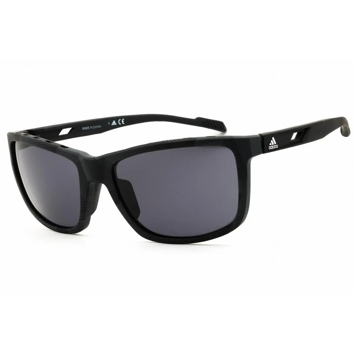 ADSP0047-05A-60 Sunglasses Frame Size 60mm 135mm 19mm Black Men by Adidas