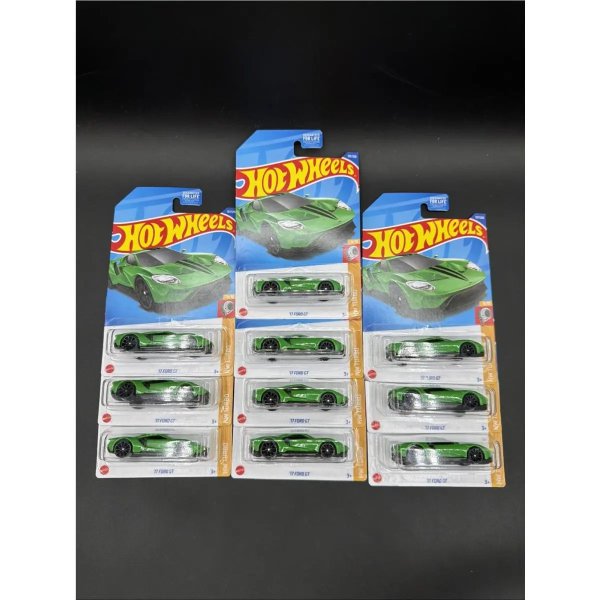 lotx10 2022 Hot Wheels Walgreens Exclusive Green 17 Ford GT HW Turbo 157/250