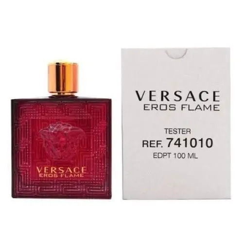 Versace Eros Flame Men 3.4 oz 100 ml Eau De Parfum Spray As Photo