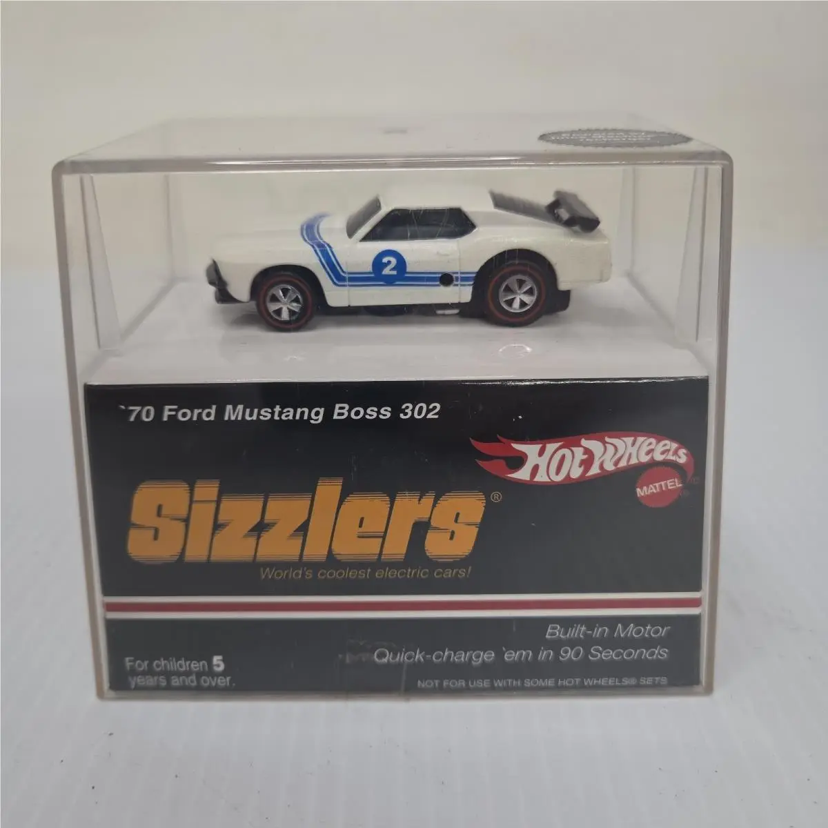 Hot Wheels Sizzlers 1970 Boss 302 Mustang K4771 White/blue Nos F/s 2006 Target