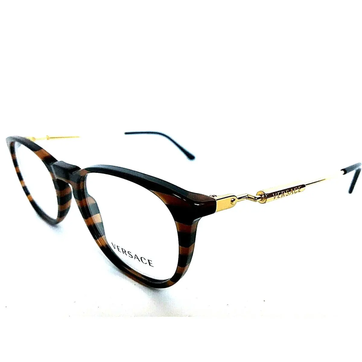 Mod. 3227 851 51mm Stripped Women`s Eyeglasses Italy by Versace
