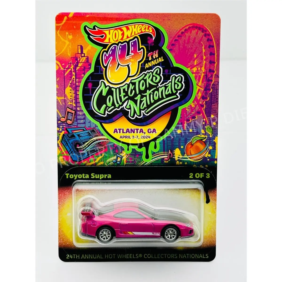 Hot Wheels 2024 24th Annual Nationals Toyota Supra 735/6200 Lower