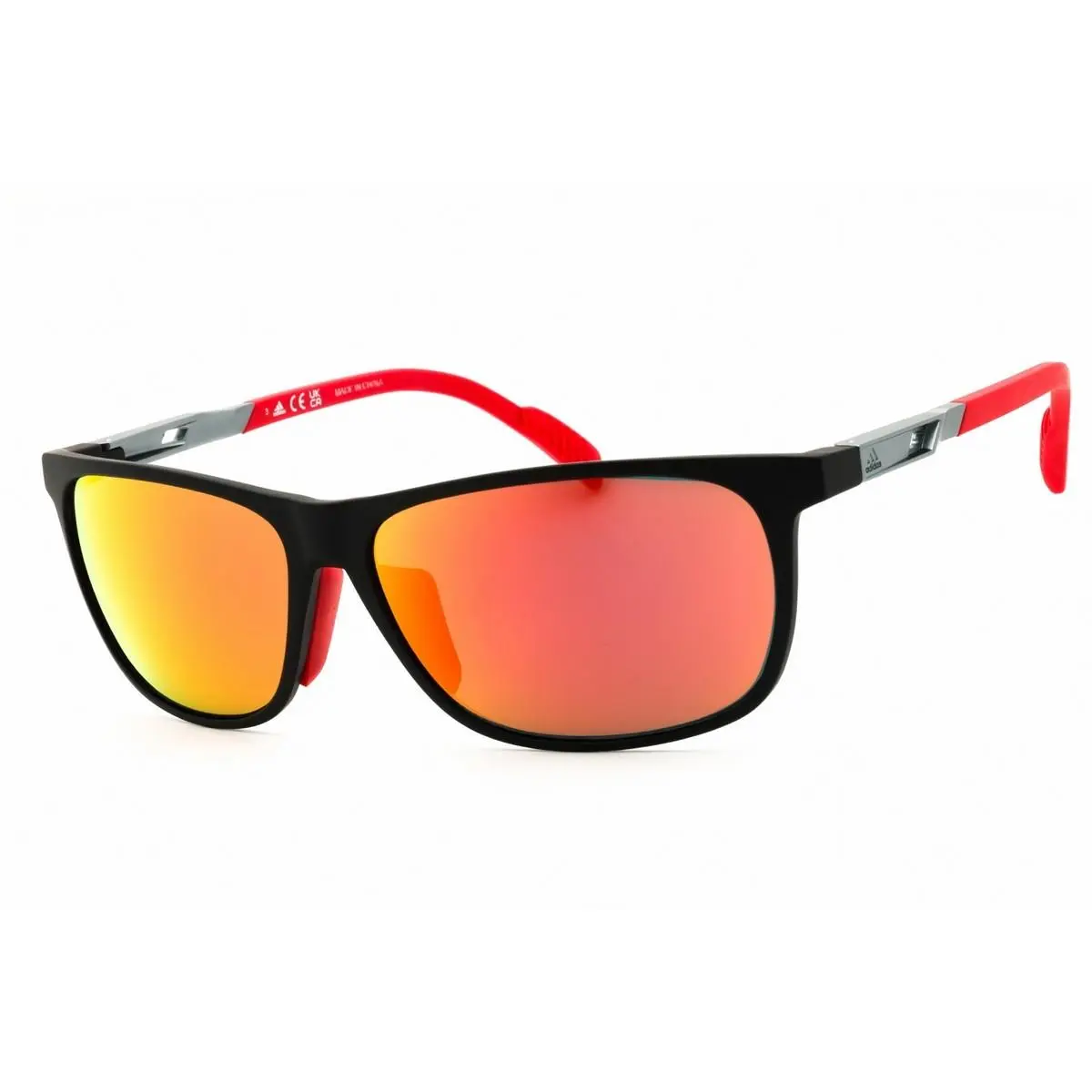 Adidas ADSP0061-02L-62 Sunglasses Frame Size 62mm 130mm 14mm Black Men