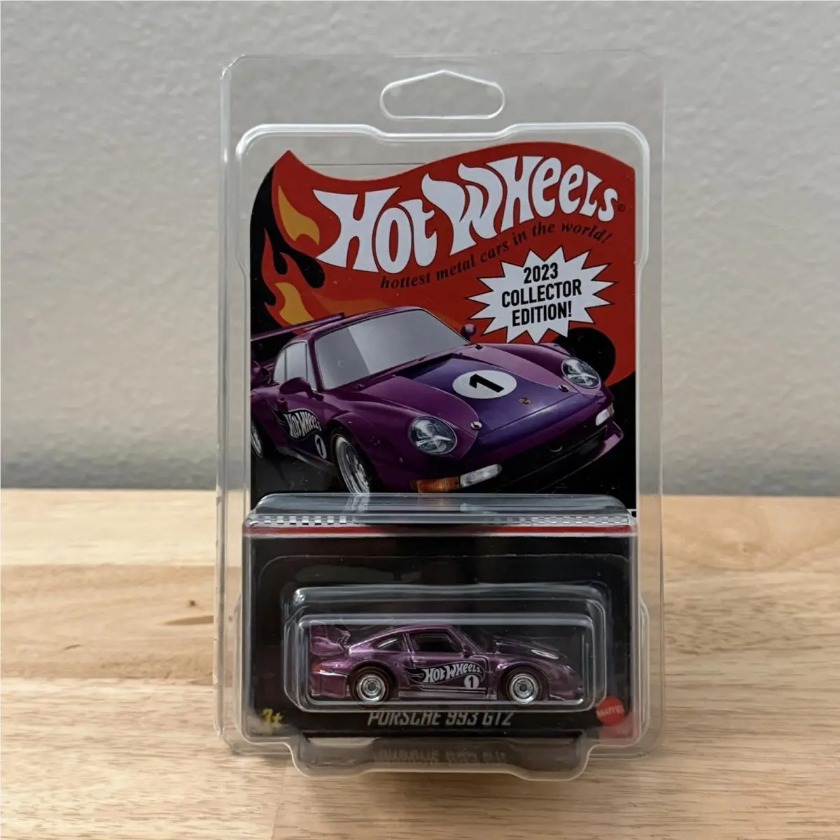 2023 Hot Wheels Dollar General Mail In Porsche 993 GT2 Collector Edition Purple
