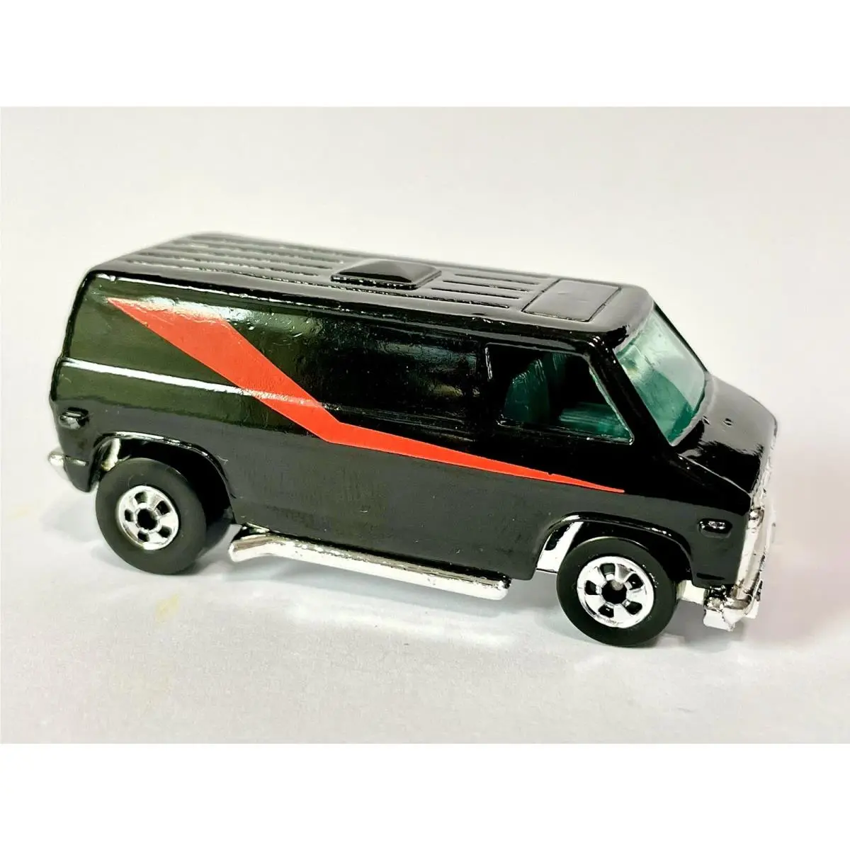 1974 Hot Wheels Blackwall A Team Van Mint Blister Pulled