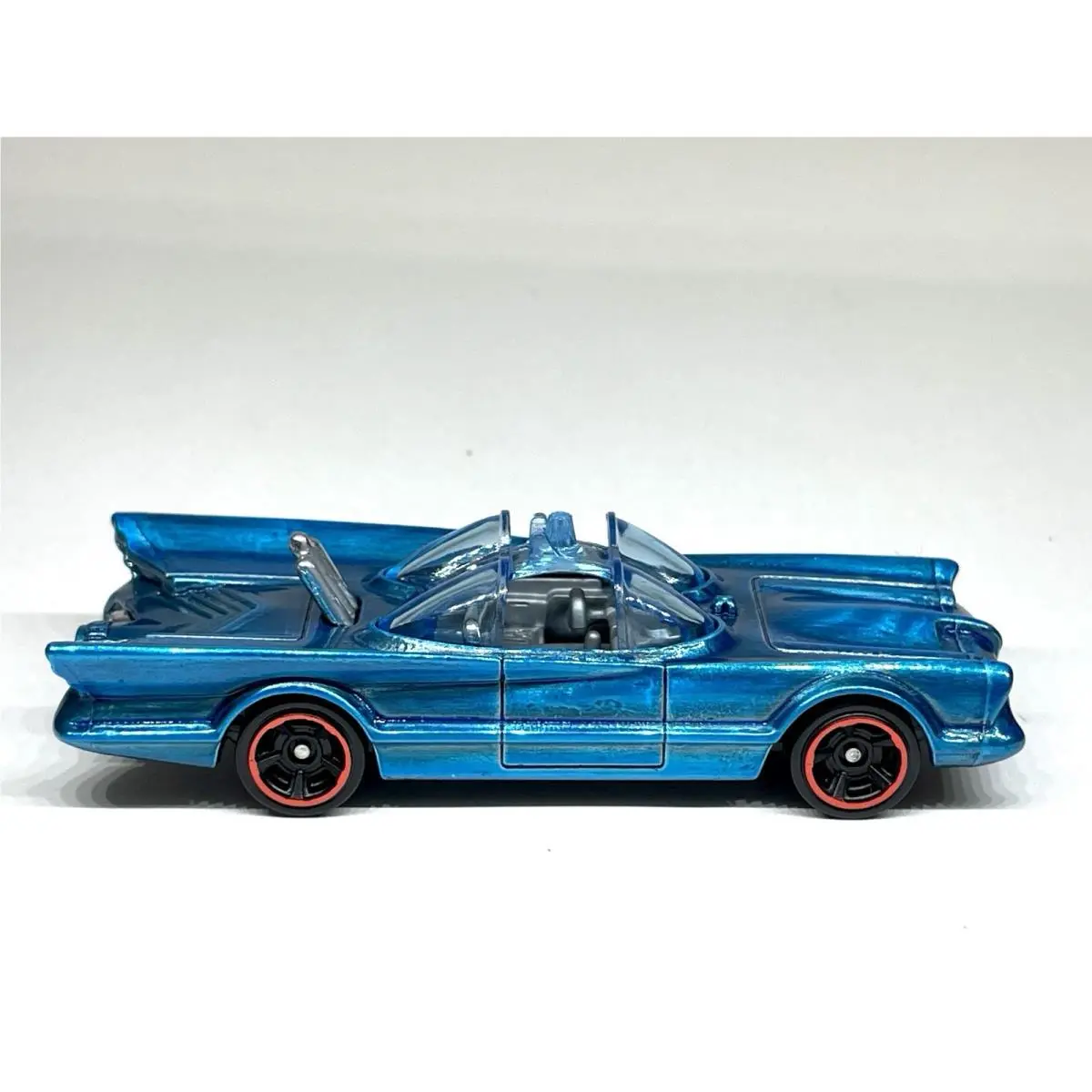 Custom Made Spectra Blue Redline Hot Wheels Batmobile Bat Mobile