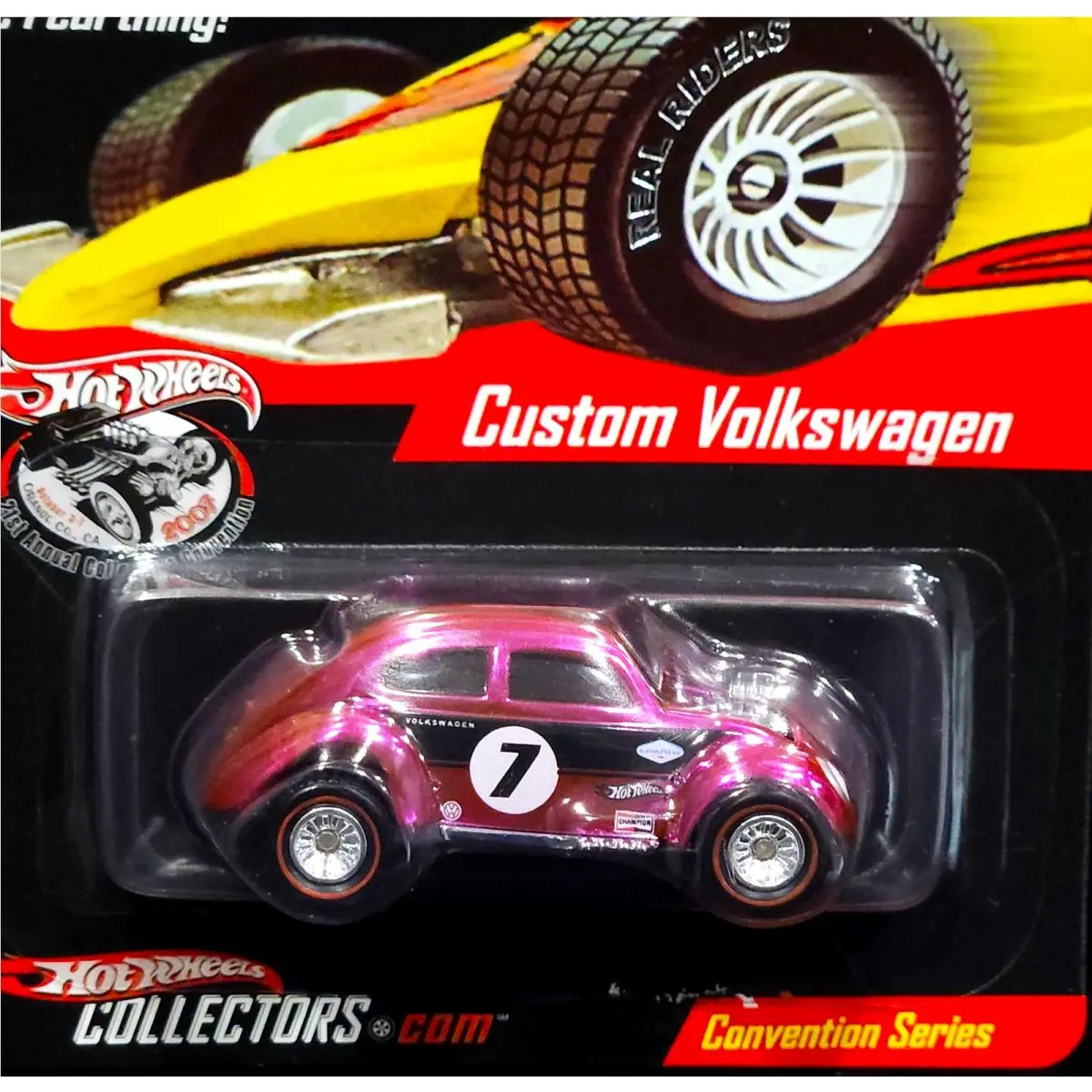 Hot Wheels Custom VW Volkswagen 2007 21st Annual Collectors Convention Car 03000