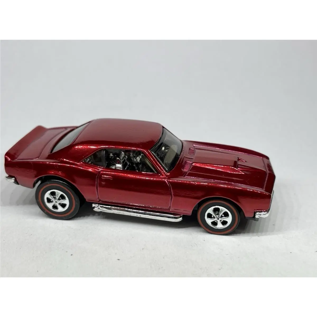 Custom Made Prototype Redline Spectraflame Red Hot Wheels 67 Chevy Camaro