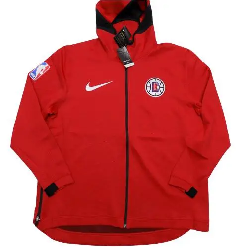 Nike LA Clippers Mens 3XL Therma Flex Full Zip Hoodie Jacket Xxxl