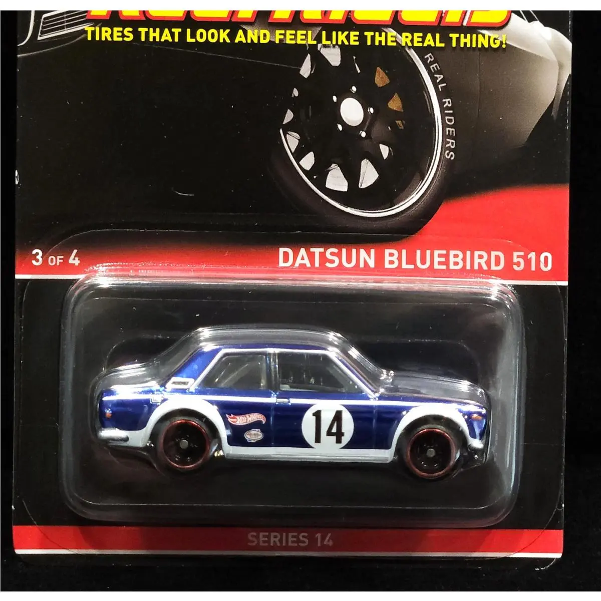 Hot Wheels Datsun Bluebird 510 Rlc Real Riders Red Line Club Car Hwc 06295/07000