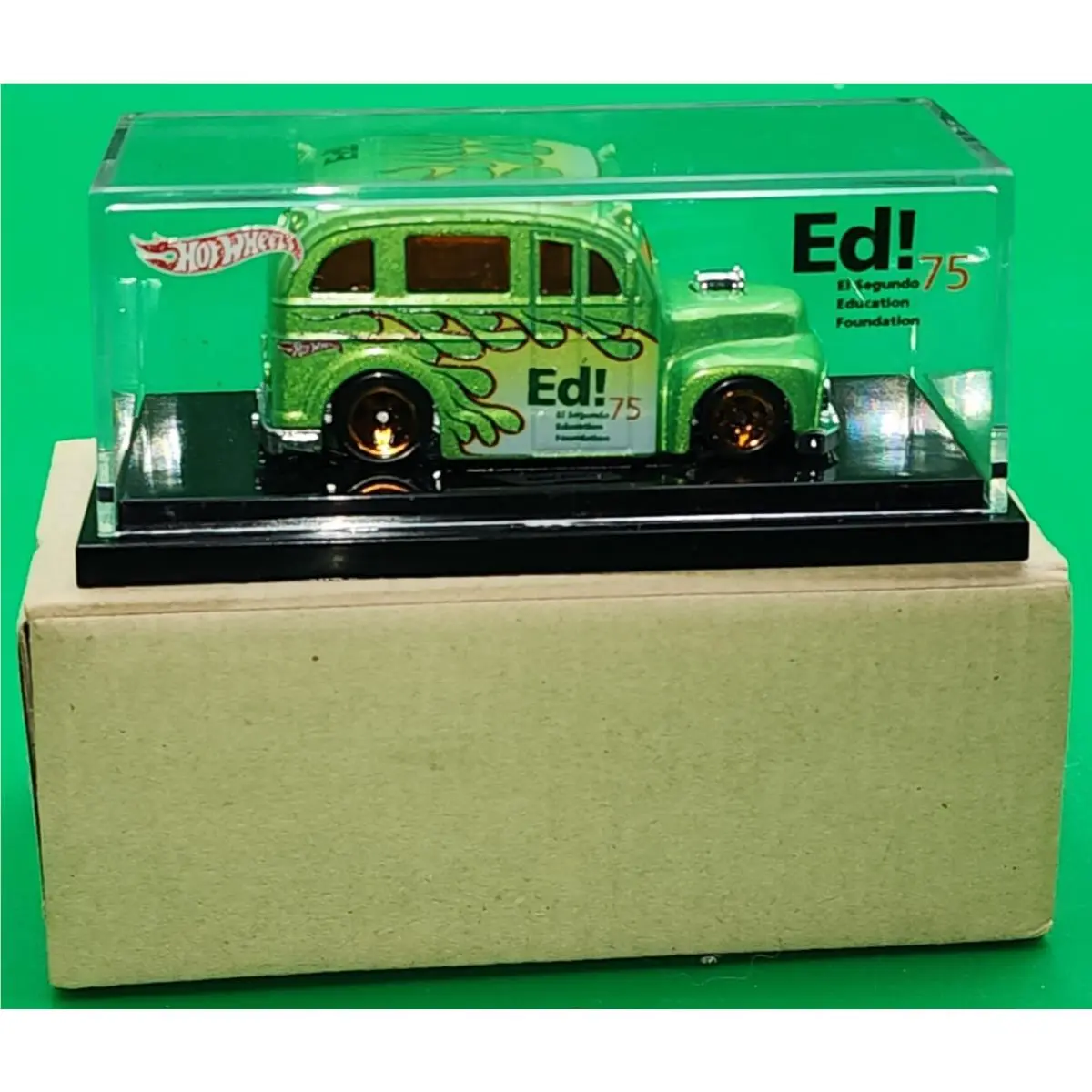 Hot Wheels 2010 ED EL Segundo Education Foundation School Busted Bus Htf Rare