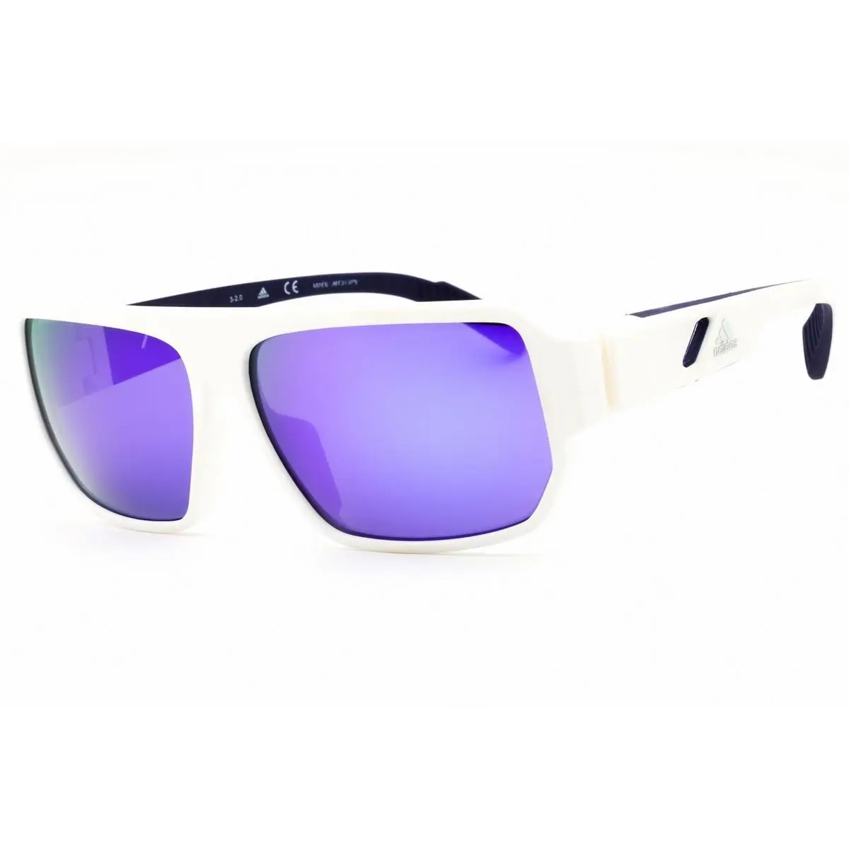 Adidas ADSP0038-21Z-61 Sunglasses Frame Size 61mm 140mm 13mm White Men