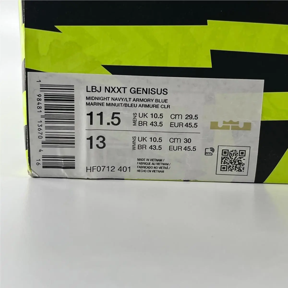 Nike shoes - Nike LeBron NXXT Genisus - LeBron NXXT Genisus - HF0712-401 - Blue 8