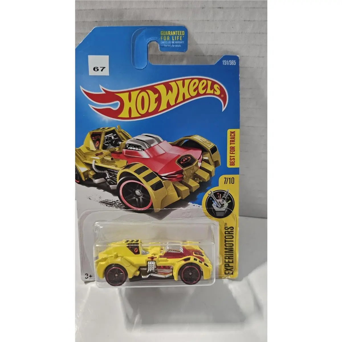 Hot Wheels Experimotors Turbot 7/10 Car Diecast 1:64 Scale Model Kit Plastic