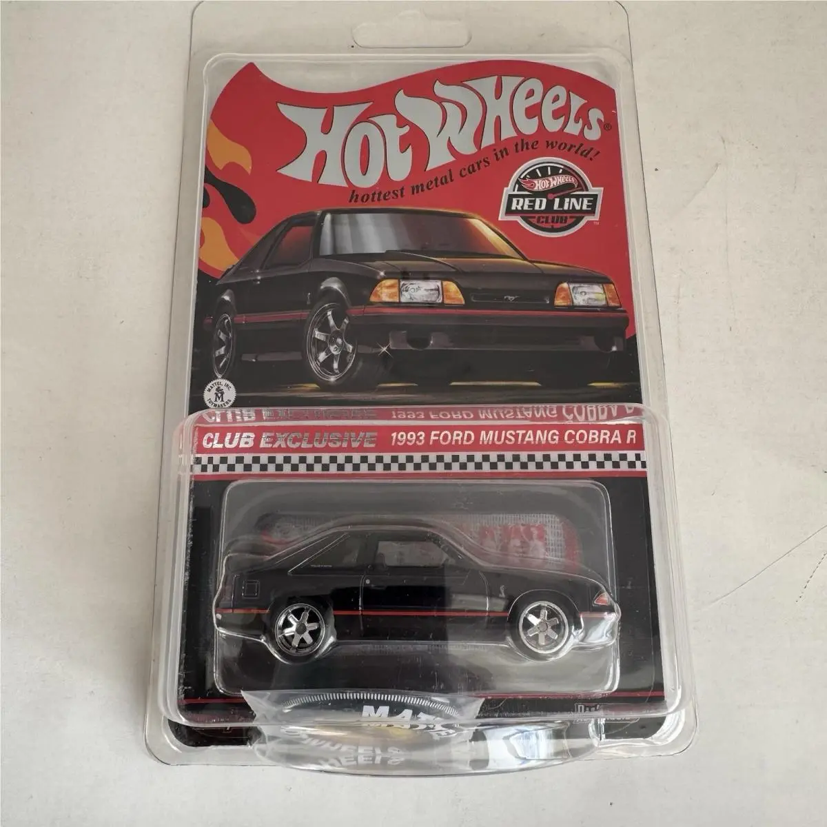 Hot Wheels Red Line Club Membership 2023 Rlc 1993 Ford Mustang Cobra R