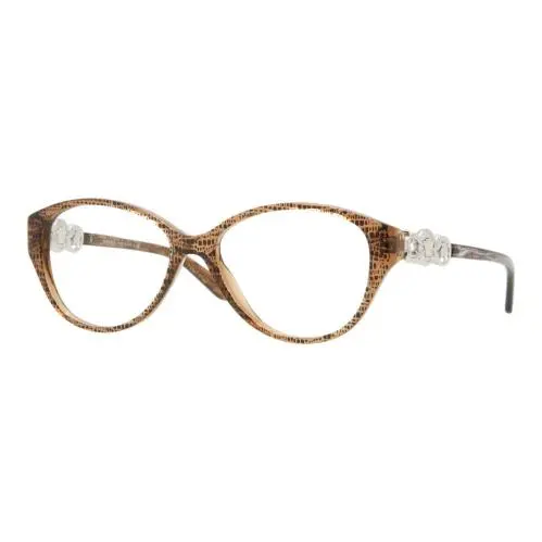Versace Eyeglasses VE3161 991 53mm Lizard Brown / Demo Lens