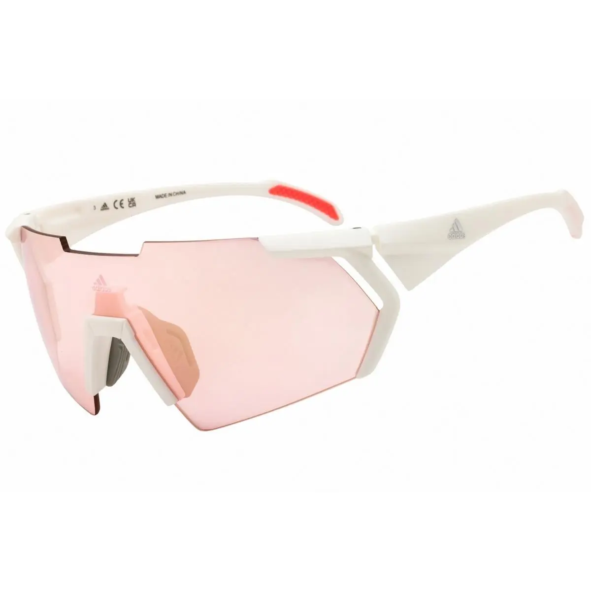 Adidas ADSP0064-24L-00 Sunglasses Frame Size 00mm 140mm 0mm White Select