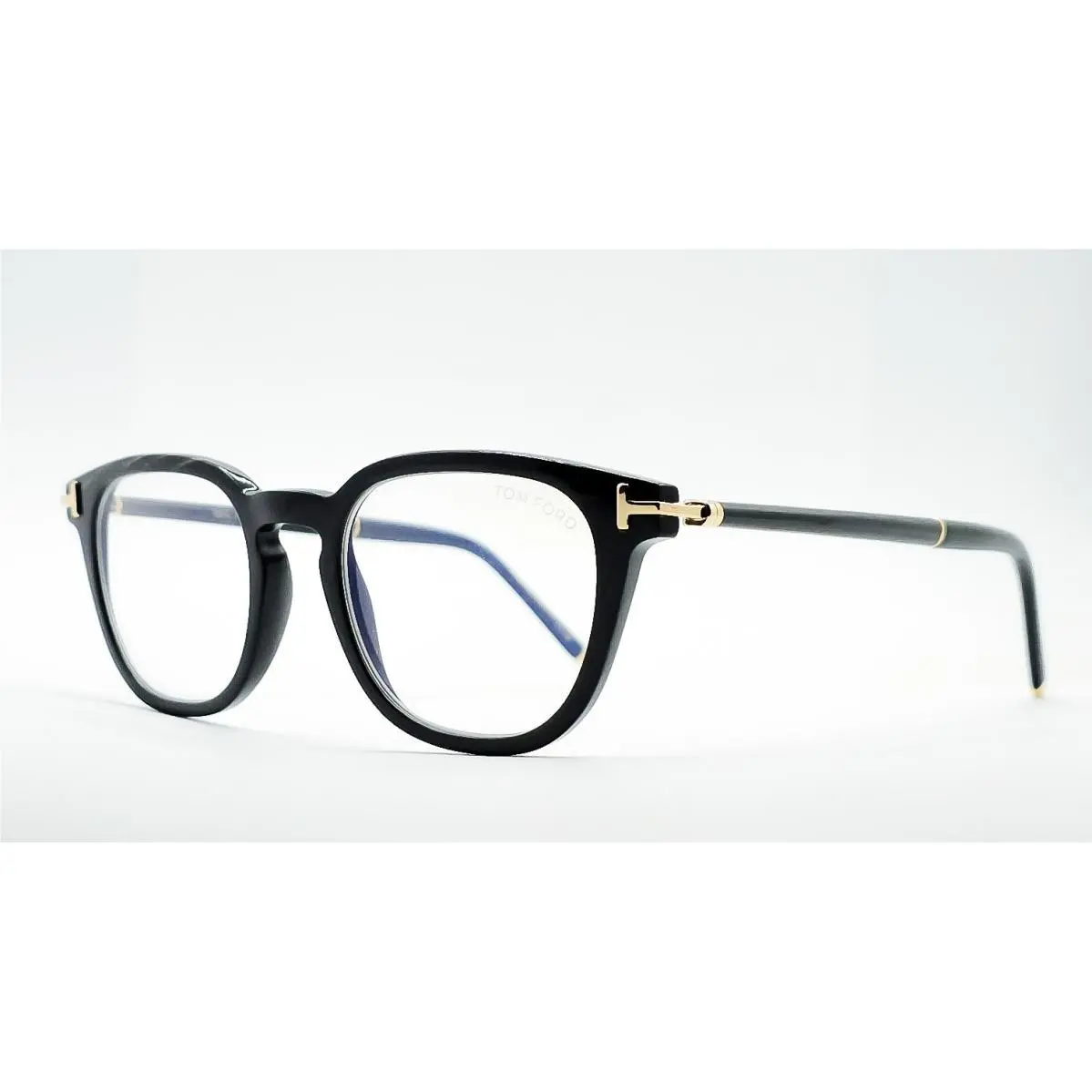 Tom Ford TF6109-P-B Private Collection Eyeglasses 063 Black Horn 49