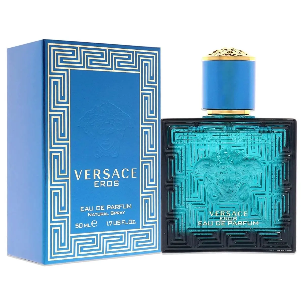 Versace Eros Eau De Parfum Spray Spray For Men 1.7 Ounce