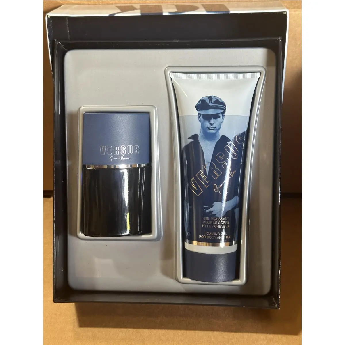 Vintage Versus by Gianni Versace Eau de Toilette Foaming Gel Set