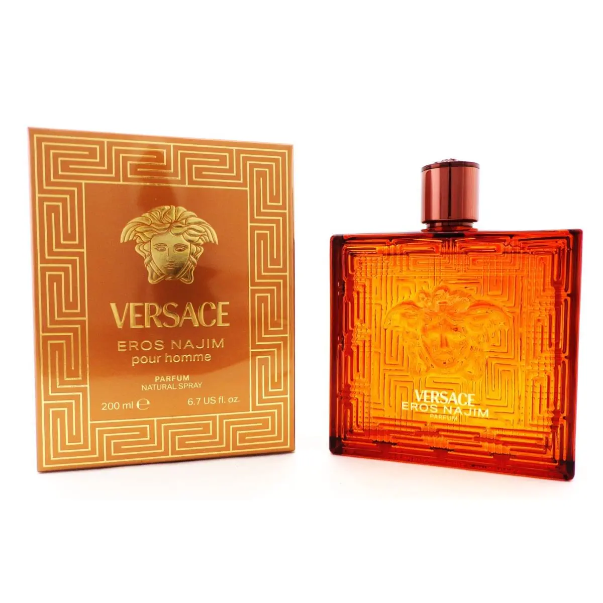 Eros Najim Pour Homme 200 ml./6.7 Oz. Parfum Spray by Versace