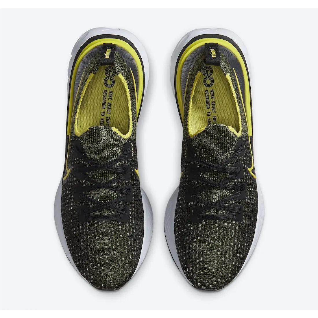 Nike shoes - Nike React Infinity Run - React Infinity Run - CD4371-013 - Black/Sonic Yellow-White (UPC: 0194276045459) 1