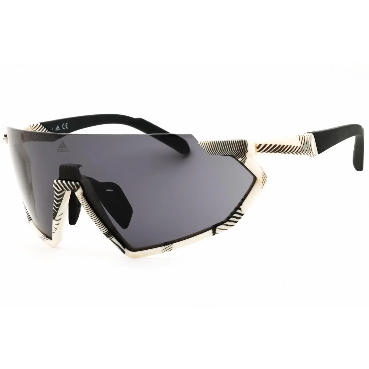 Adidas ADSP0041-59A-00 Sunglasses Frame Size 00mm 135mm 0mm Beige Men