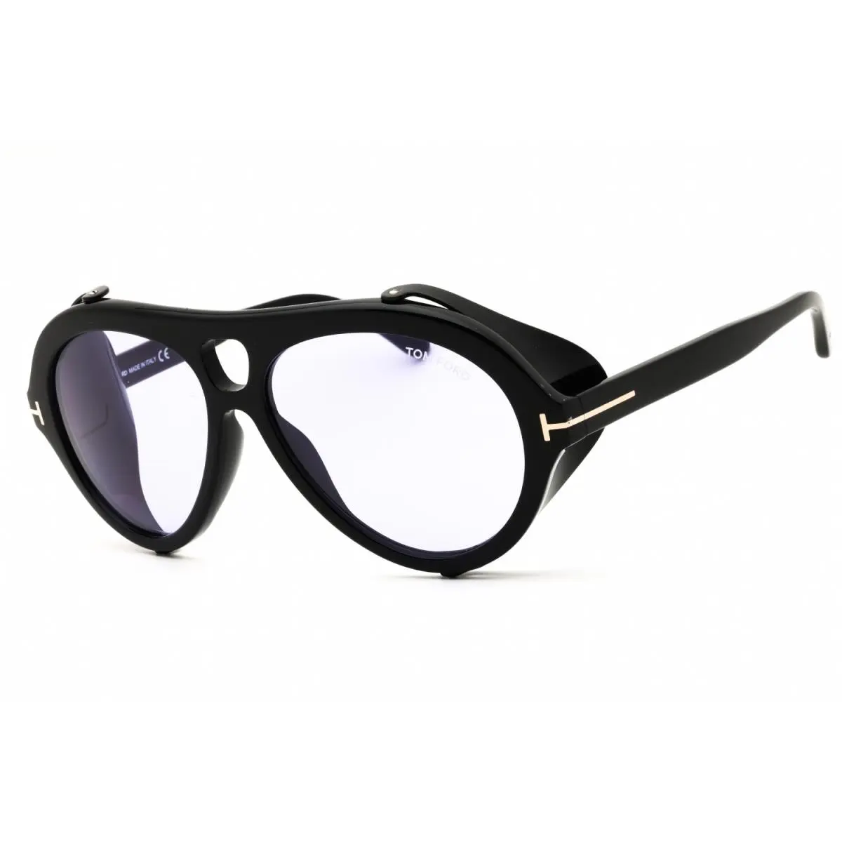 Tom Ford Neughman FT0882 01Y Sunglasses Frame Black Purple Lenses 60mm