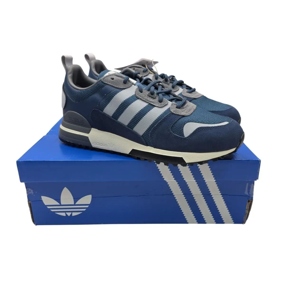 Adidas ZX 700 HD Mens Crew Navy Grey Two Blue Sneakers H01850 Size 11.5