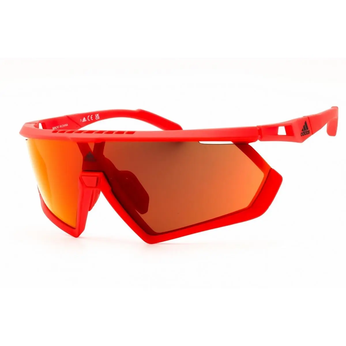 Adidas ADSP0054-43L-00 Sunglasses Frame Size 00mm 135mm 0mm Orange Men