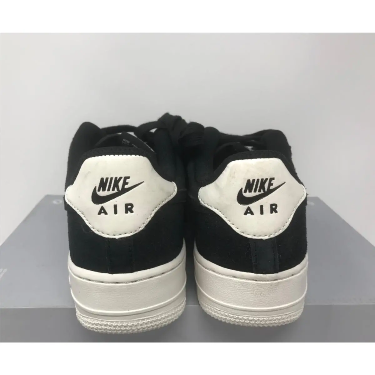 Nike shoes - Nike Air Force 1 GS - Black (UPC: 826218159640) 2