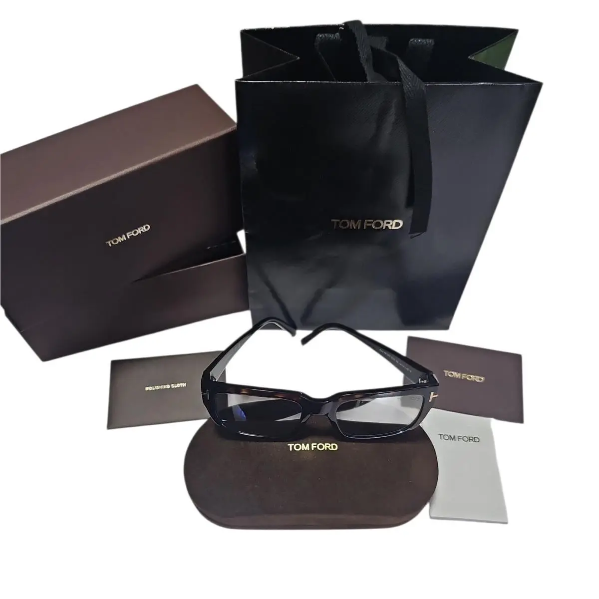 Sunglasses TF1075 52L Tortoise Shell Frame Unisex Designer Set Italy NW by Tom Ford