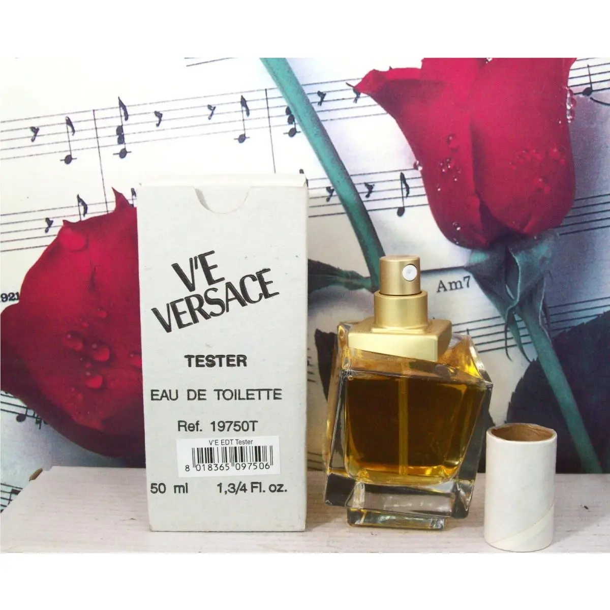 V`e Versace Edt Spray 1.7 Fl. Oz. Ntwb. Vintage