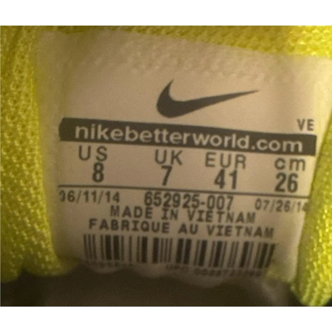 Nike shoes - Nike Air Zoom Pegasus 31 - 652925-007 - Black 4