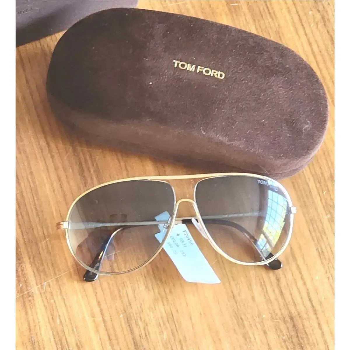 Tom Ford Cliff 28P FT0450 Brown Gradient Sunglasses