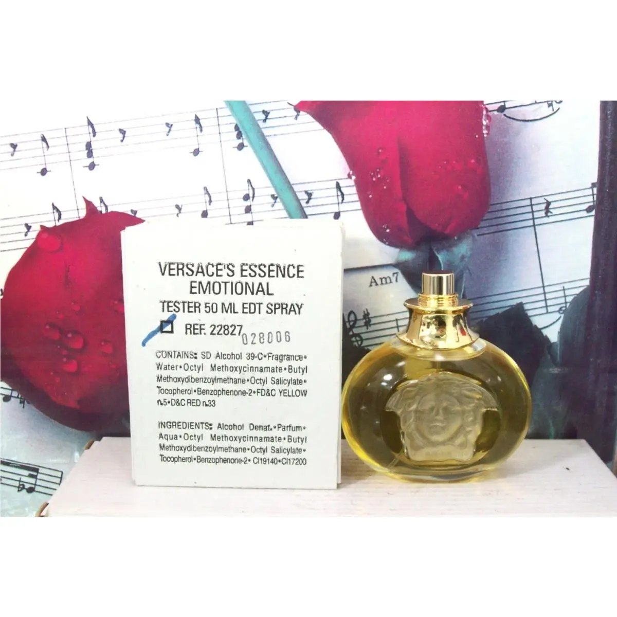 Versace Emotional Edt Spray 1.7 Fl. Oz. Ntwb. Vintage